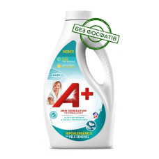 Гель для прання A+ Baby 1200  мл 24 пр