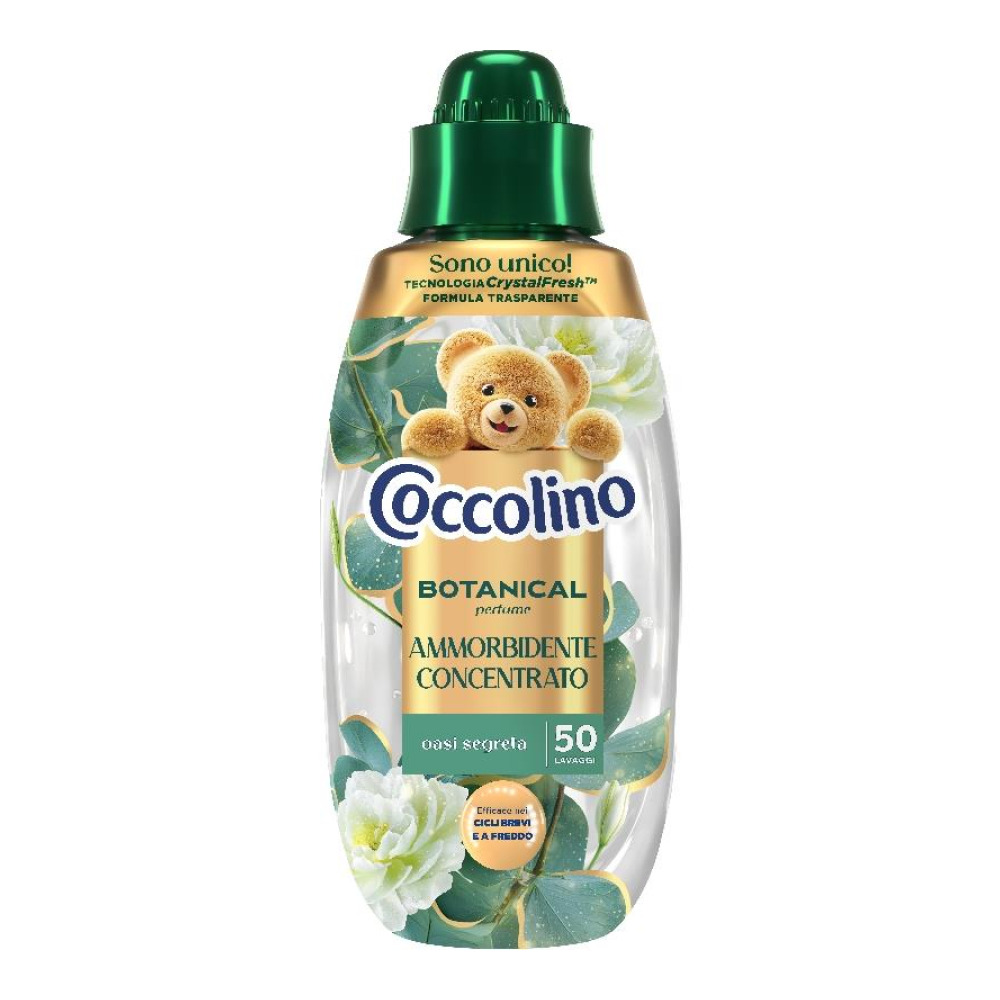 Кондиціонер для білизни Coccolino Botanical парфумований Oasi Segreta 50 прань 750 мл