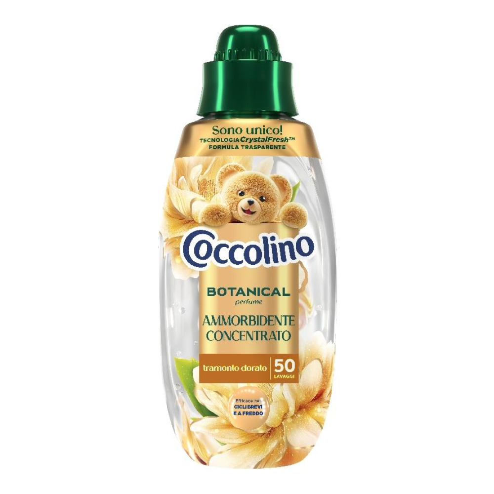 Кондиціонер для білизни Coccolino Botanical парфумований Tramonto Dorato 50 прань 750 мл