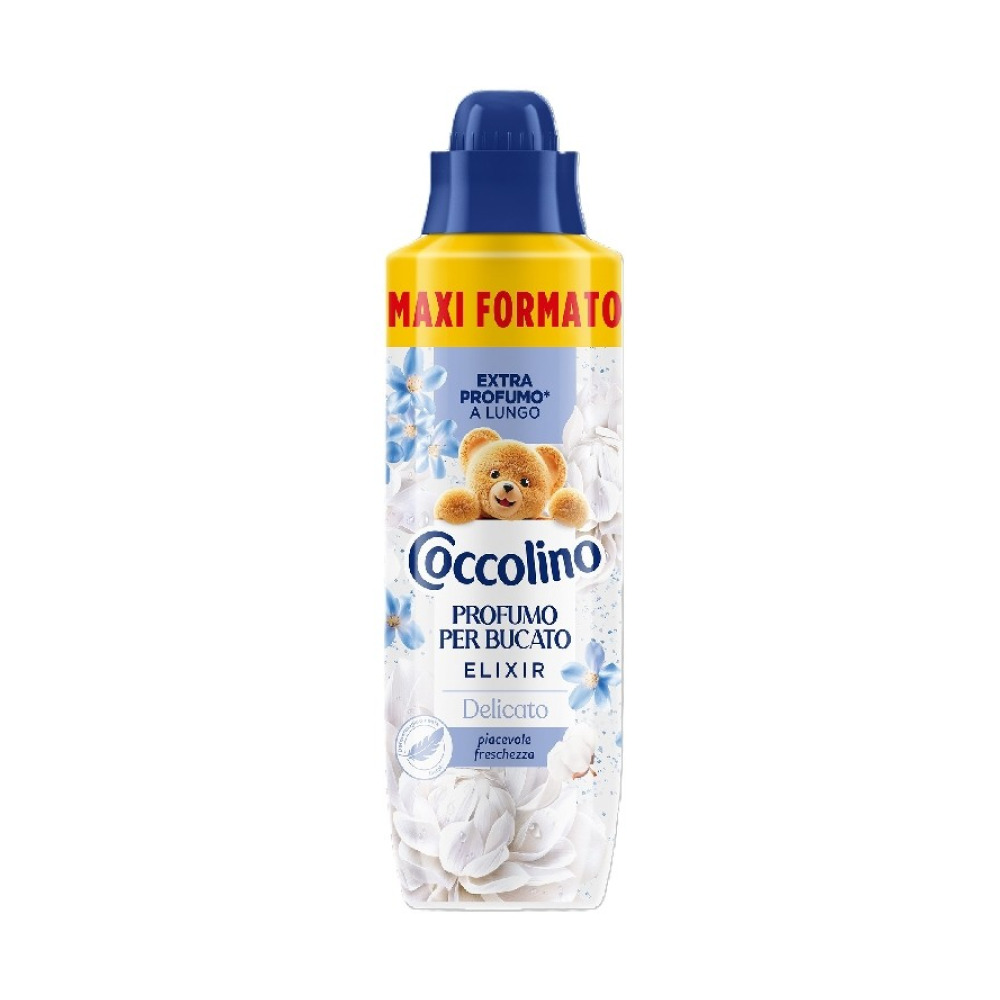 Парфумований еліксир для прання Coccolino Delicato 828 мл