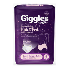 Одноразові менструальні трусики Giggles Period Panties Night 4 шт