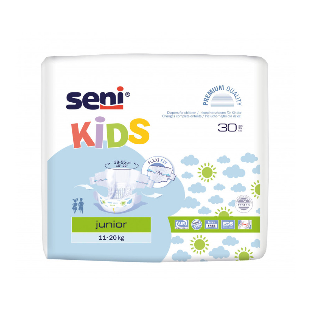 Підгузники для дітей Seni Kids junior 11-20 кг 30 шт