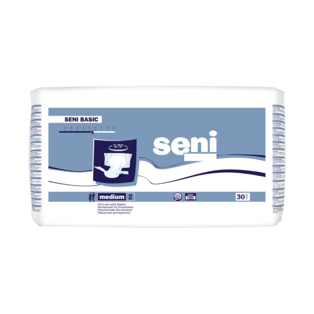 Підгузки для дорослих Seni Basic Medium 80-110 см 30 шт