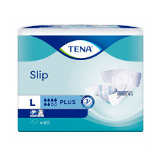 Підгузники для дорослих Tena Slip Plus Large 30 шт 92-144 см 6 крап.