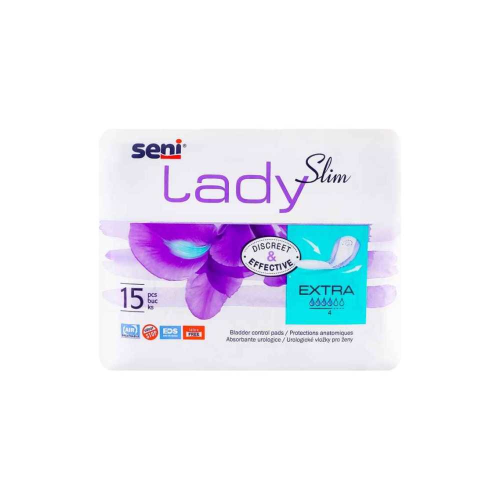 Прокладки урологічні Seni Ledi Slim Extra 15 шт 4 крап.