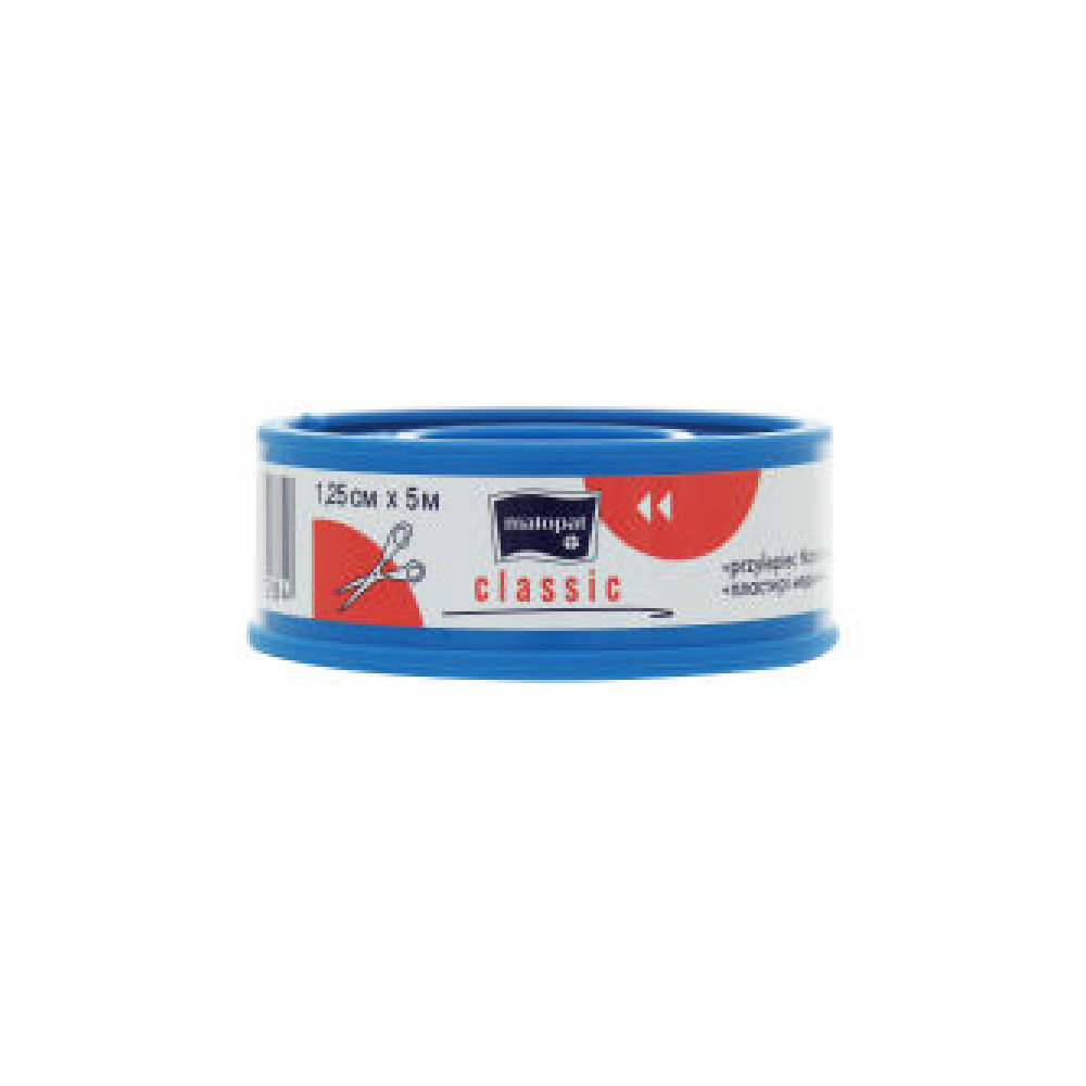 Медичний пластир Matopat Classic 1,25 см *5 м