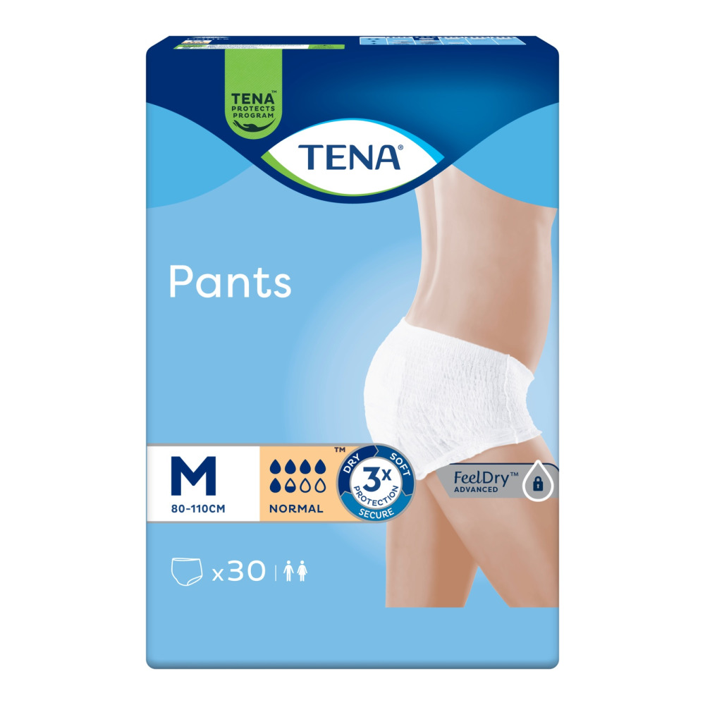 Підгузники труси для дорослих  Tena Pants  Medium 30 шт 80-110 см 5.5 крап.