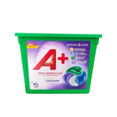 Капсули для прання A+ 4 в1 Колор 38 шт