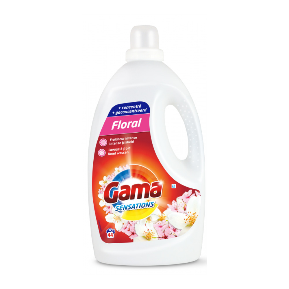 Гель для прання Gama Floral Універсал з квітковим ароматом 2200 мл 44пр
