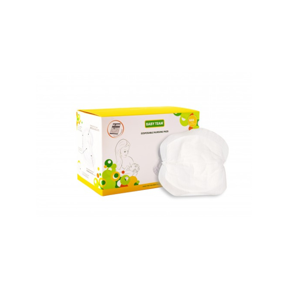 Вкладиші Baby team Basic 60 шт