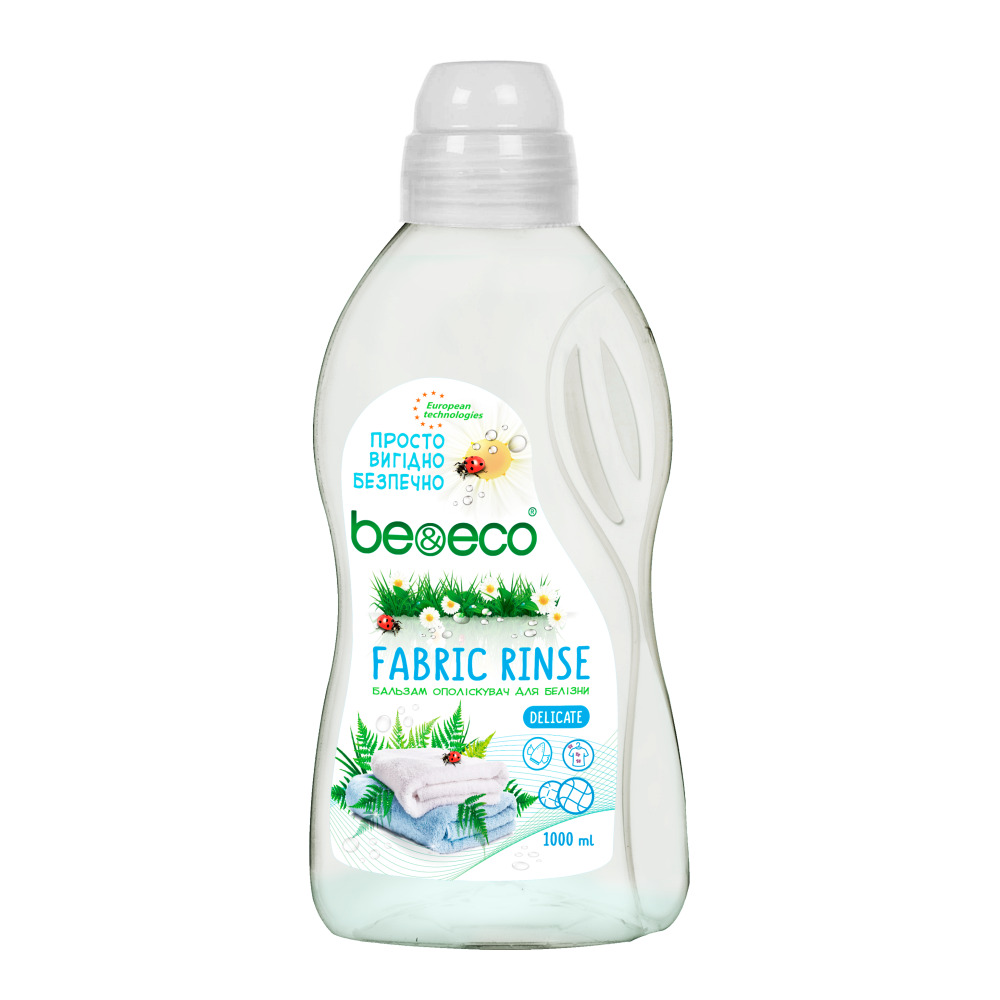 Бальзам ополіскувач для білизни Be&Eco Delicate 1000 мл