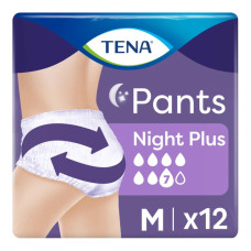Підгузники труси для дорослих  Tena Pants Nightl Medium 12 шт. 7 крап.