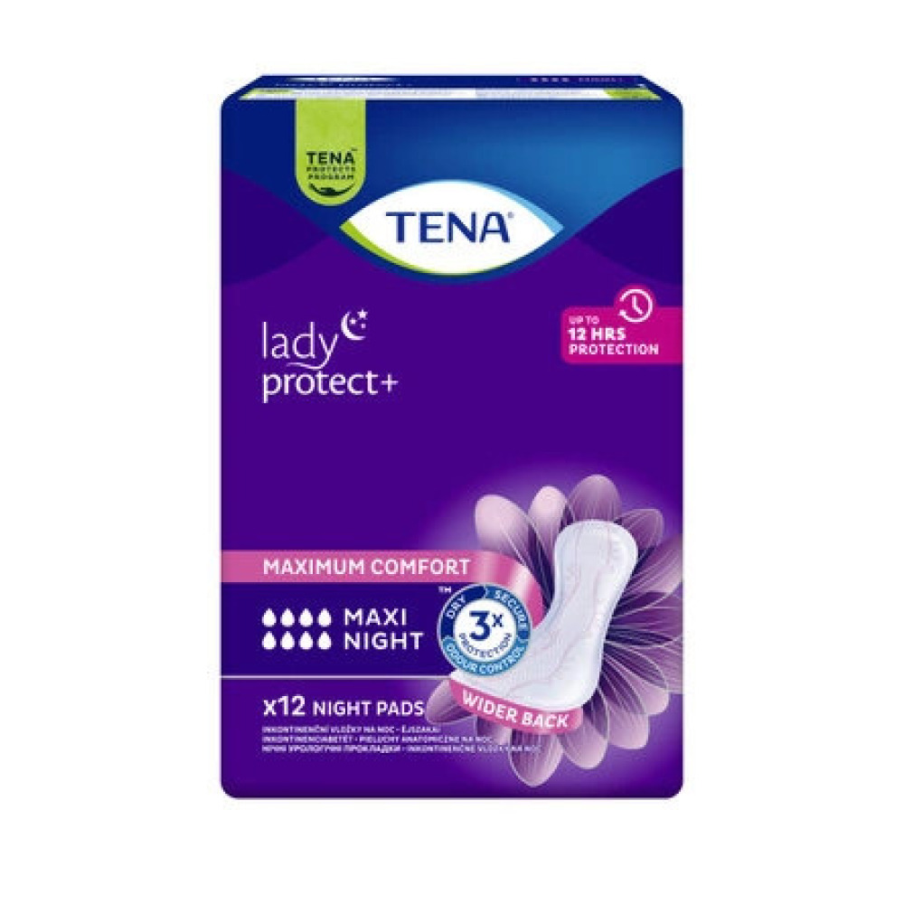 Прокладки урологічні  Tena Lady Maxi Night 12 шт. 8 крап.