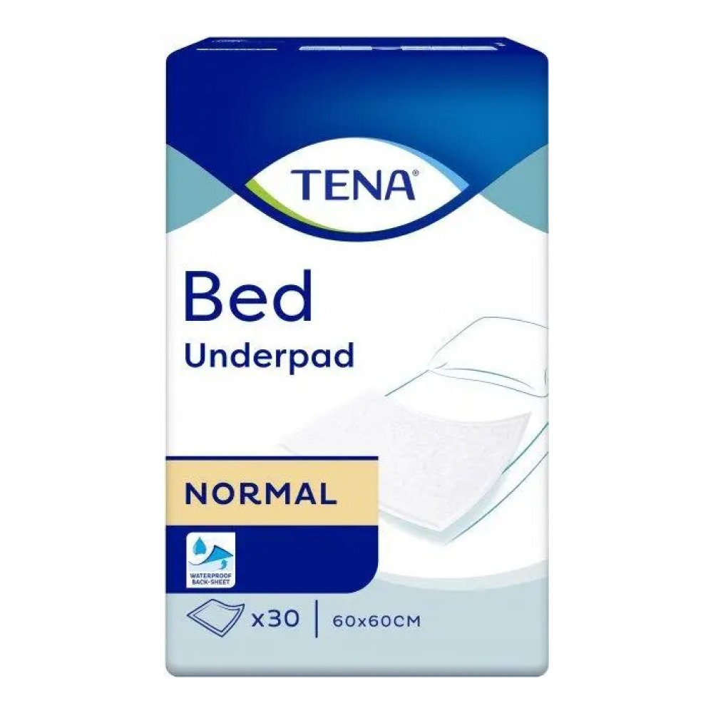 Пелюшки поглинаючі  Tena Bed Normal 60х60 см 30 шт