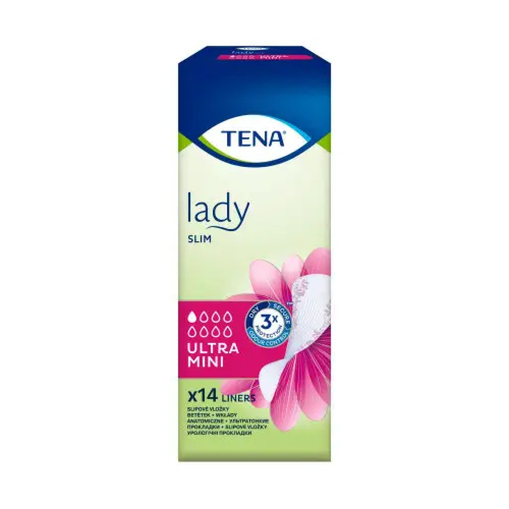 Прокладки урологічні  Tena Lady  Slim   Ultra Mini 14 шт. 1 крап.