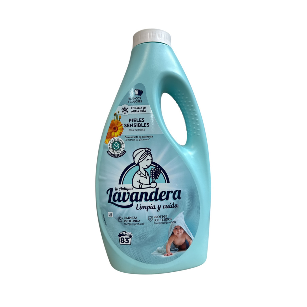 Гель для прання Lavandera sensetiv Дитячий 2,49л 83 пр