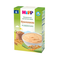 Каша HIPP Безмолочна Мультизлакова органічна від 6 місяців 200 гр