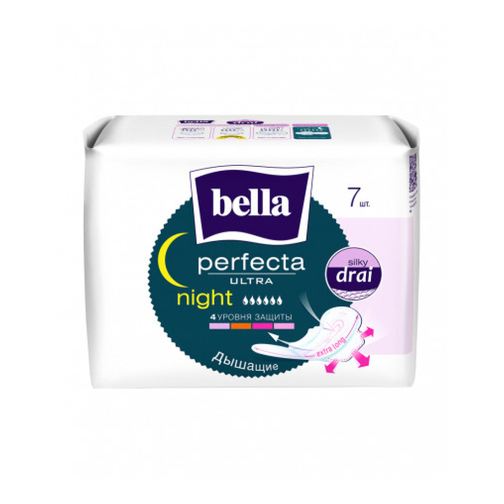 Гігієнічні прокладки Bella Perfecta ultra Night 7 шт