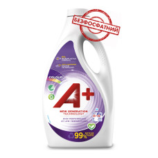 Гель для прання A+ Color для кольорової білизни 2200 мл 55 пр