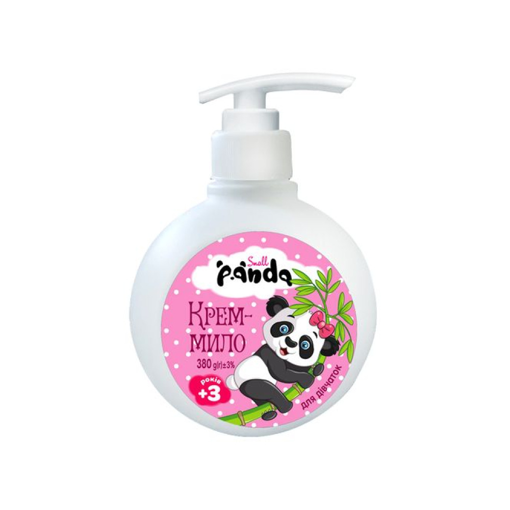 Крем мило дитяче Small Panda для дівчаток 380 мл
