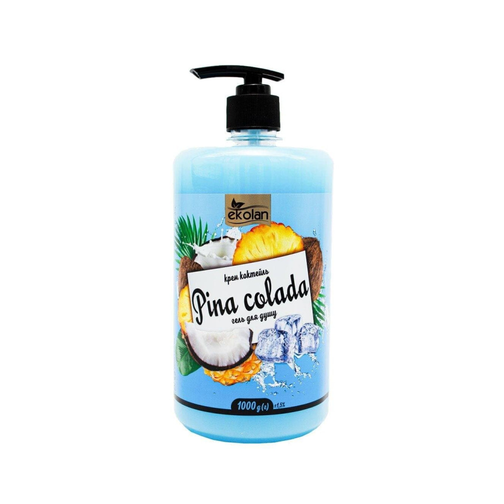 Крем коктейль для душу Ekolan Pina Colada 1000 мл