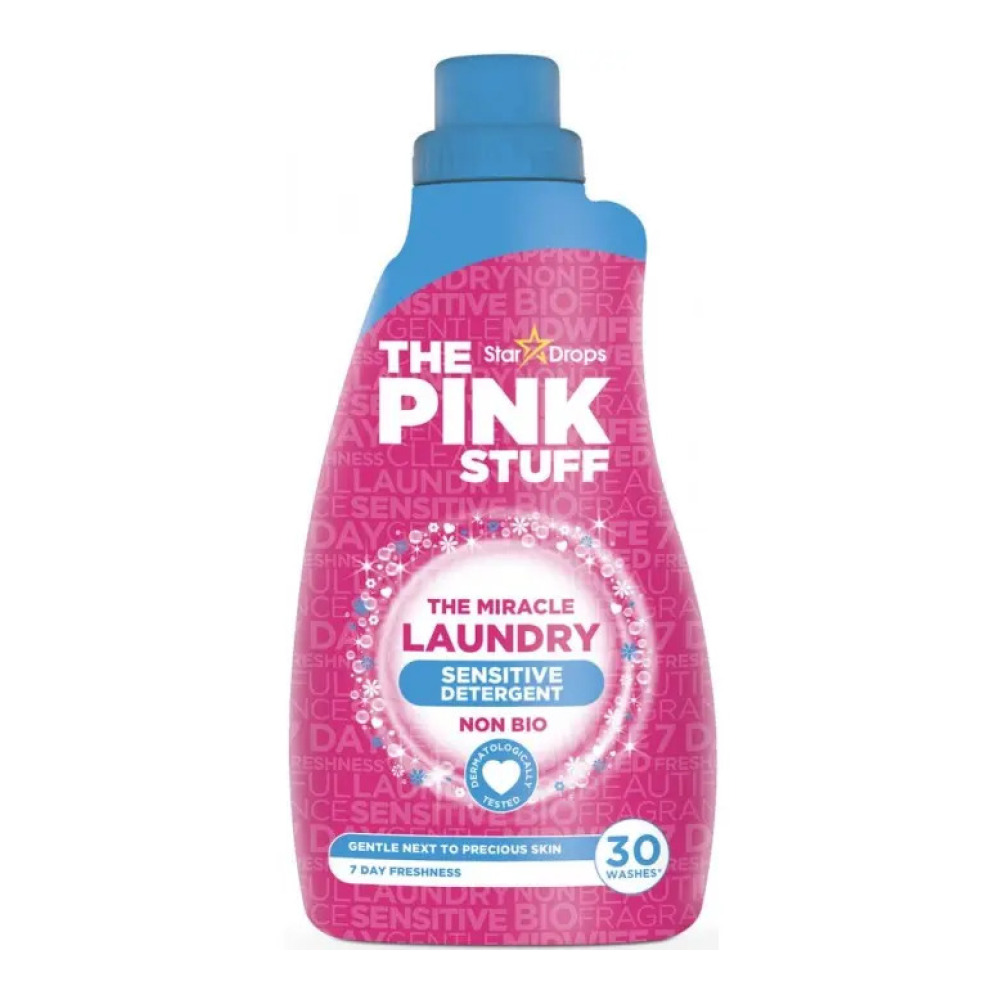 Гель для прання The Pink Stuff Sensitive Non Bio 960 мл 30 пр.