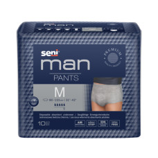 Підгузники труси для чоловіків Seni MAN PANTS medium 80-110 см 10 шт
