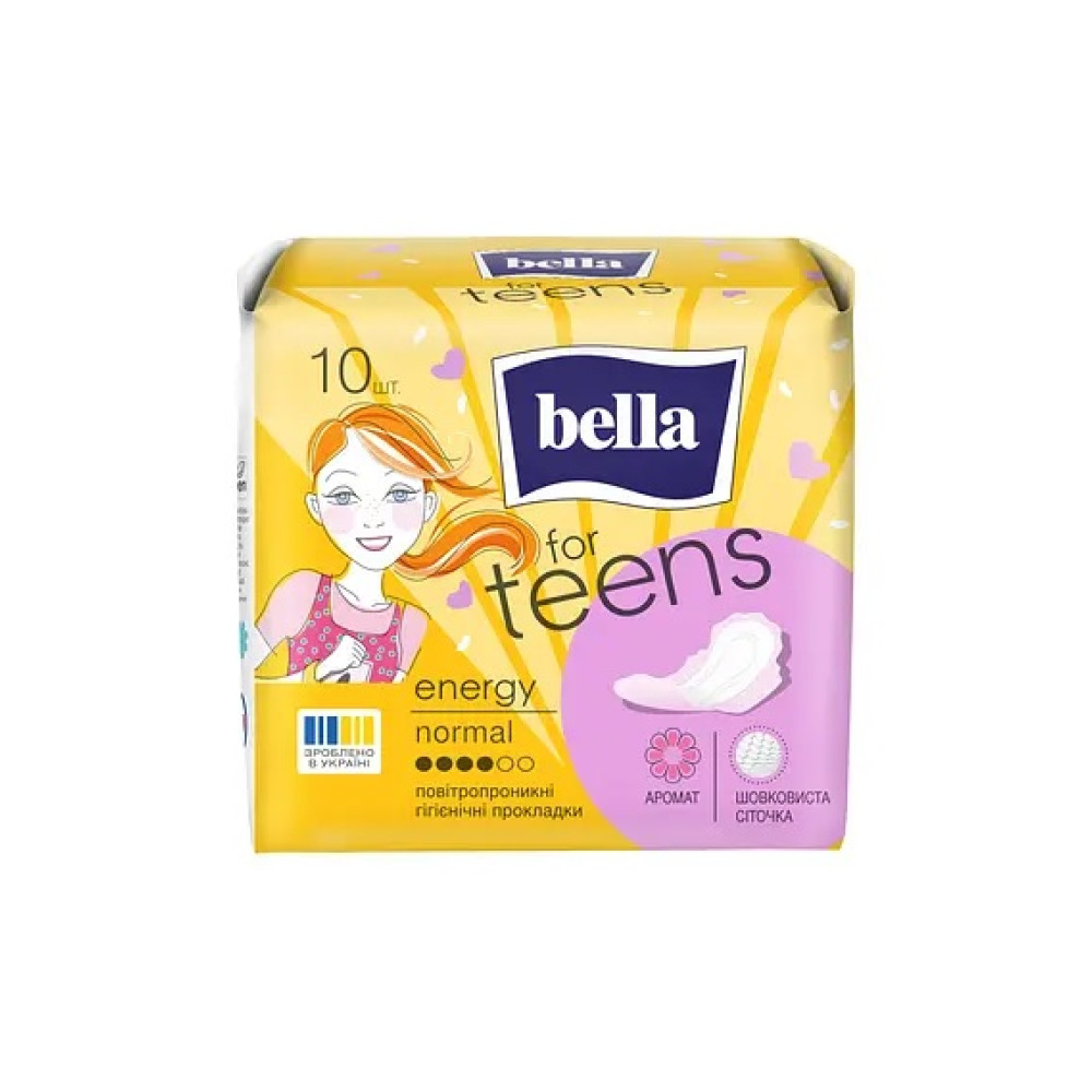 Гігієнічні прокладки Bella FOR TEENS ULTRA ENERGY 10  шт