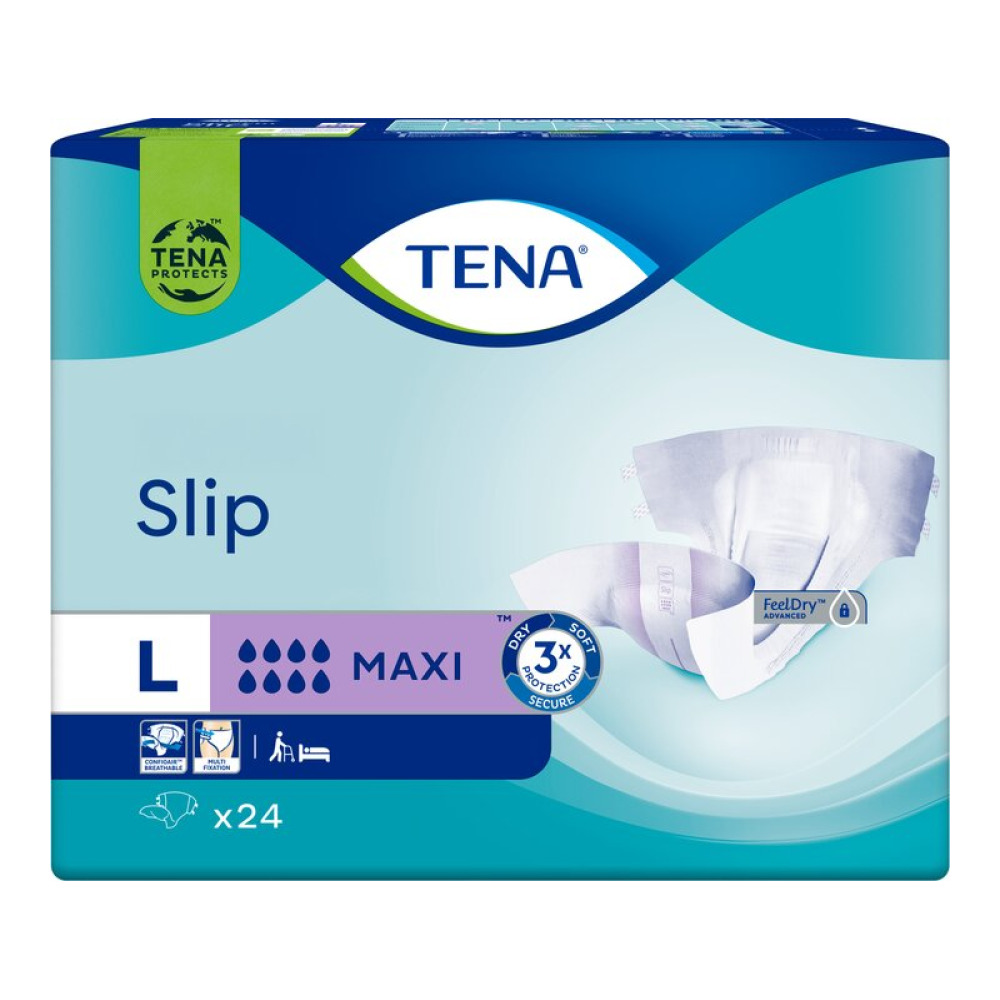 Підгузники для дорослих Tena  Slip Maxi Large 24 шт 92-144 см 8 крап.