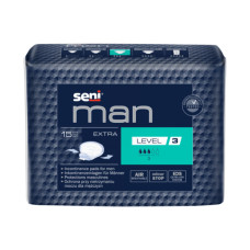 Прокладки урологічні для чоловіків Seni Man Extra Level 3 15 шт