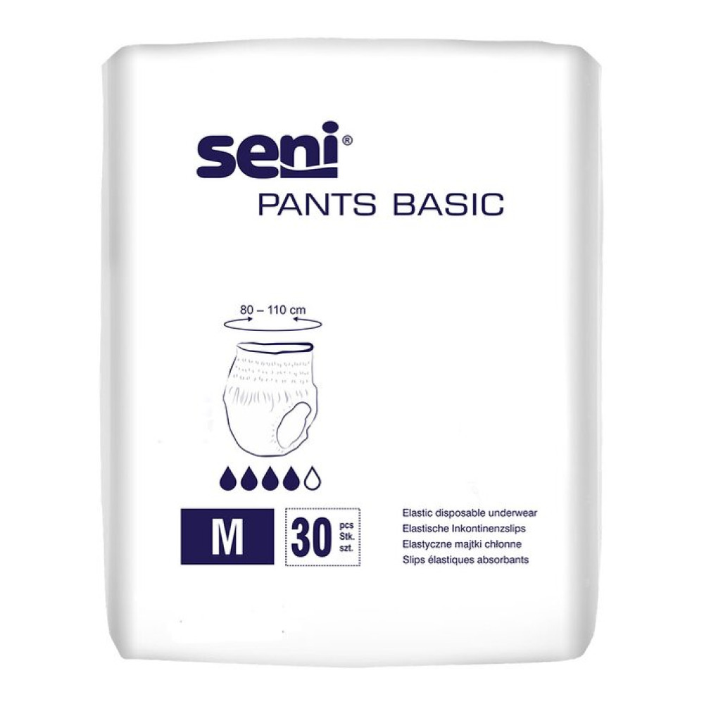 Підгузники Труси для дорослих Seni Pants Basic Medium 30 шт