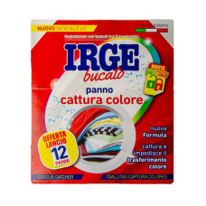 Серветка-пастка IRGE для прання кольорових речей 12 шт