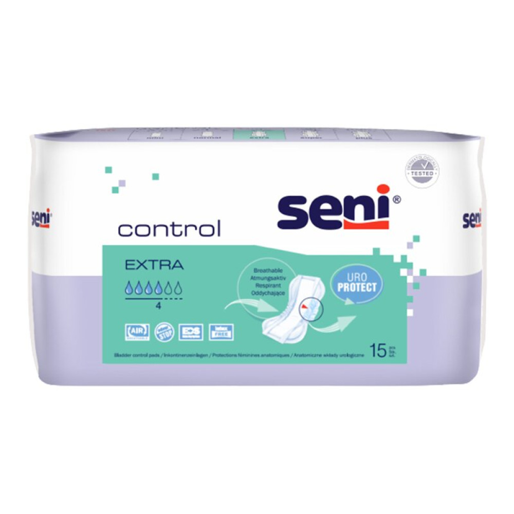 Прокладки урологічні Seni Control extra 15 шт. 4 крап