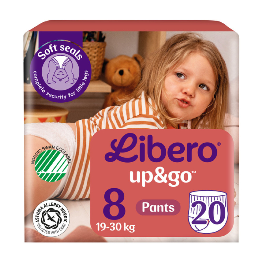 Підгузки трусики для дітей Up&Go 8 19-30 кг  20 шт