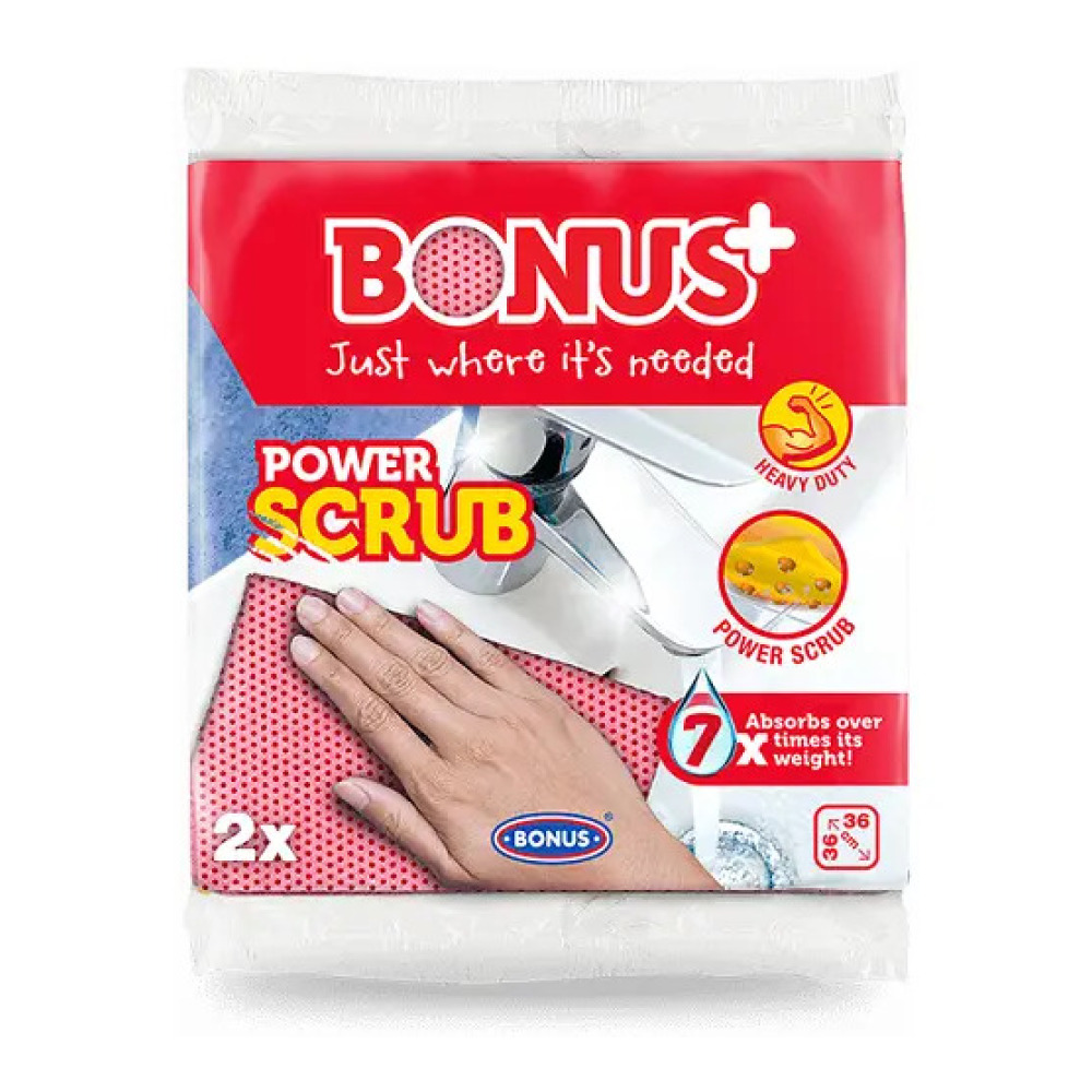 Ганчірка BONUS+Power Scrub cloth 1 шт.