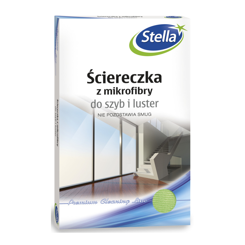Серветка Sweet Home з мікрофібри для скла та дзеркал 1 шт