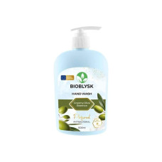 Рідке крем-мило парфумоване BioBlysk антибактеріальне “Creamy Olive Essence”  500 мл.