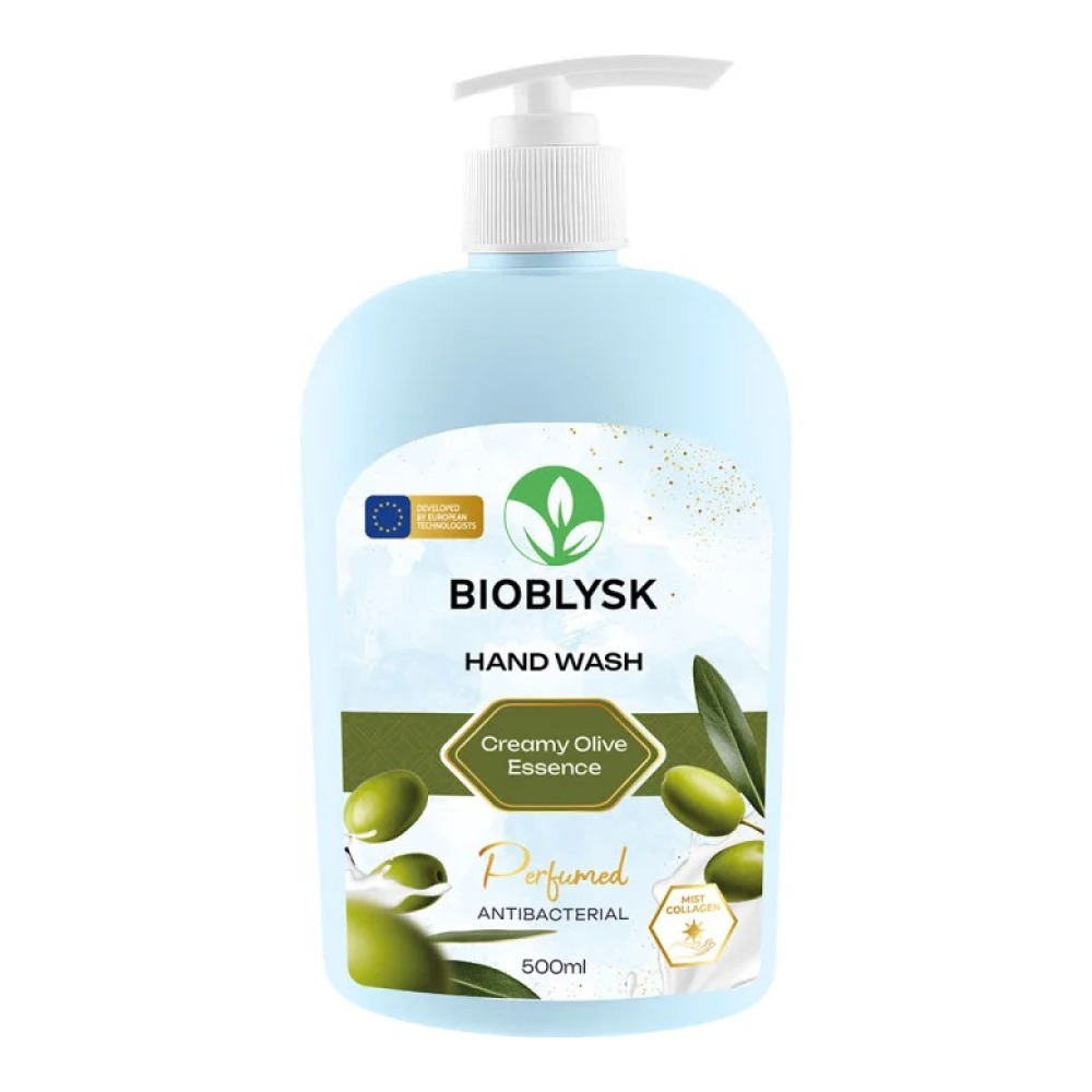 Рідке крем-мило парфумоване BioBlysk антибактеріальне “Citrus Tree & Oud”  500 мл.