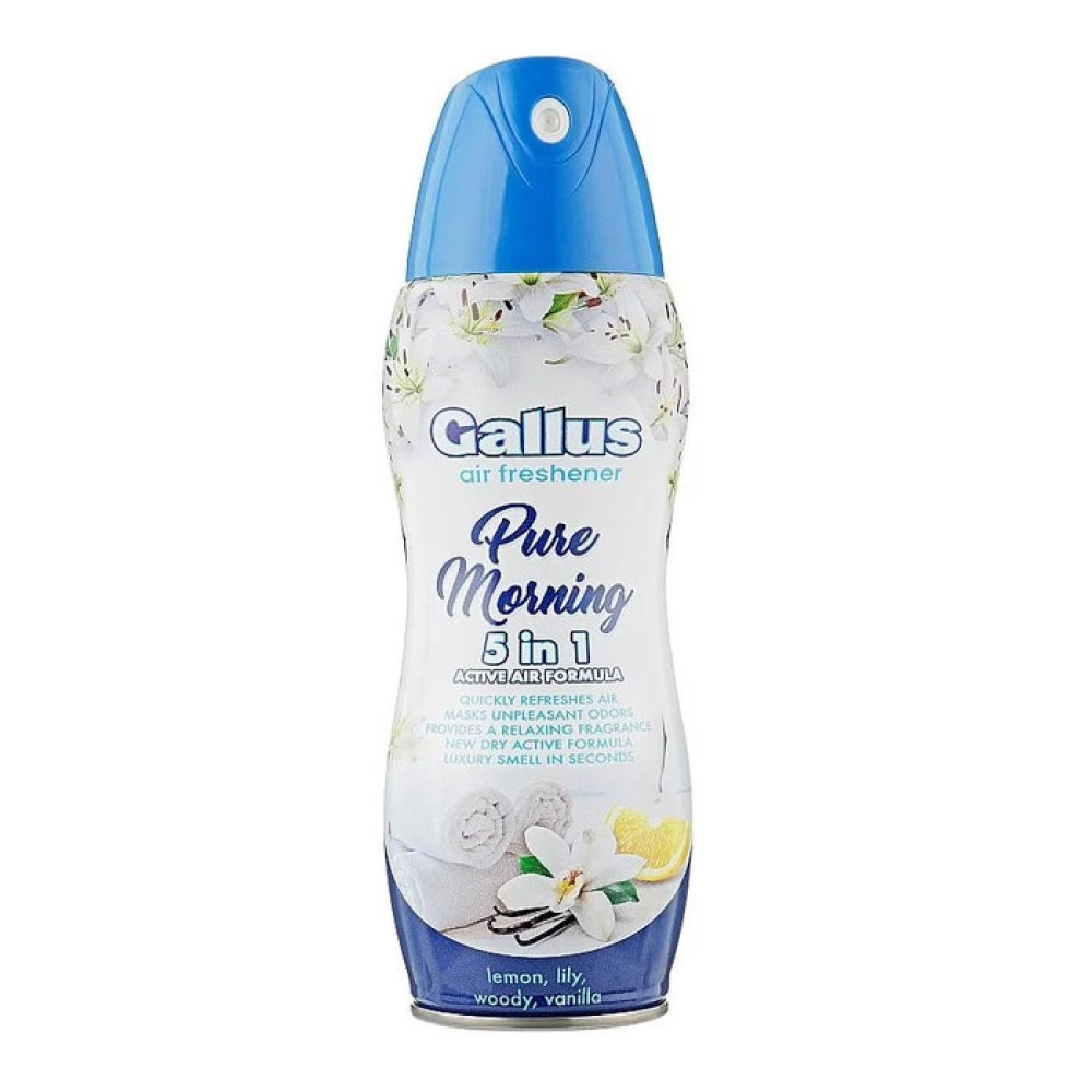 Освіжувач повітря аерозоль Gallus Pure Morning 300 ml