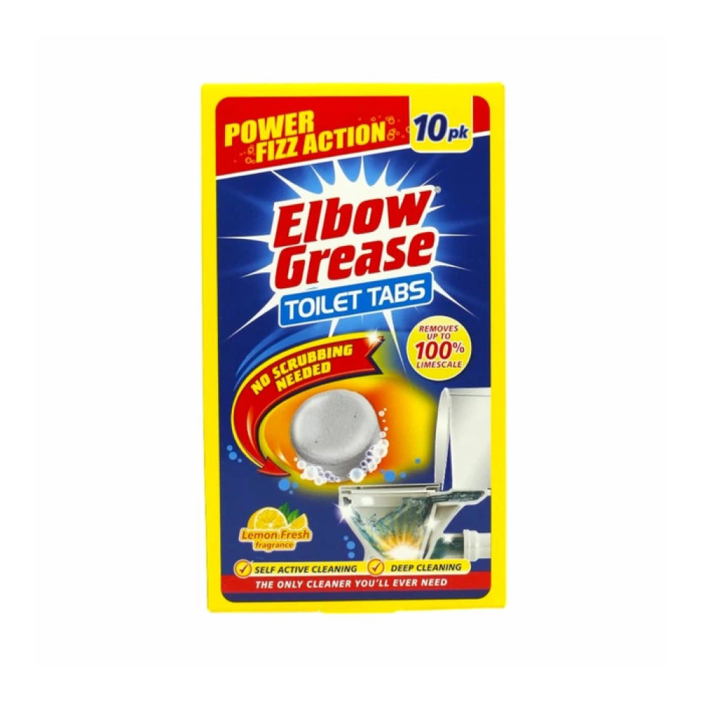 Таблетки Elbow Grease для чищення унітазу Лимон 10*30 г