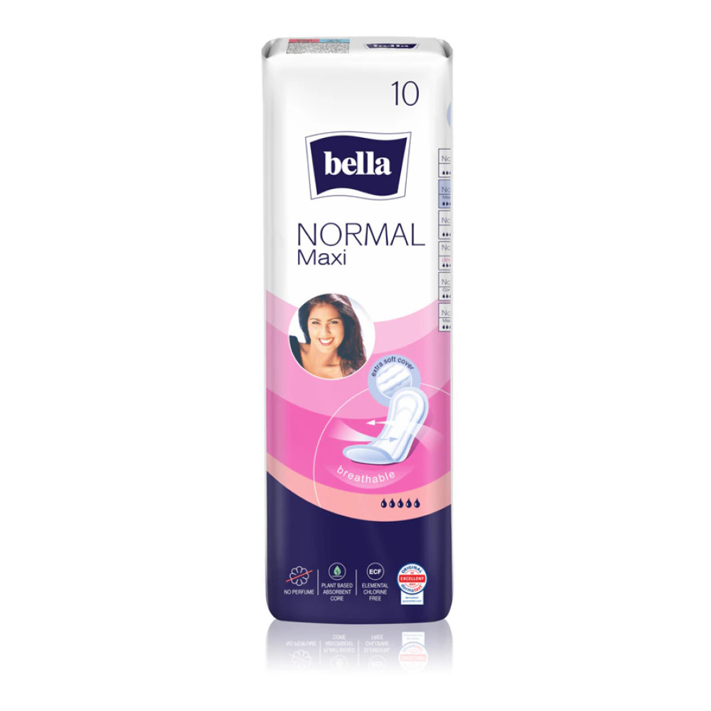Гігієнічні прокладки Bella Normal Maxi 10 шт 5 крап.
