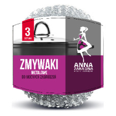 Шкребки Anna Zaradna металеві 3 шт