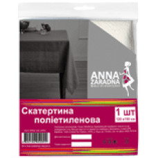 Скатертина Anna Zaradna поліетиленова біла 1 шт