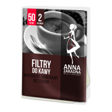 Фільтри для кавоварок Anna Zaradna № 2 50 шт