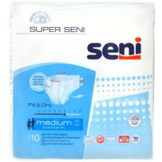 Підгузки для дорослих Super Seni Medium 75-110 см 10 шт 6 крап.