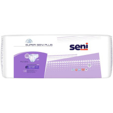 Підгузки для дорослих Super Seni Plus Small 55-80 см 30 шт. 7 крап.