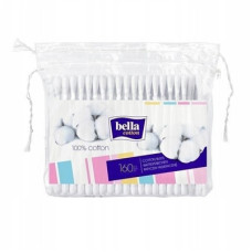 Ватные палочки Bella Cotton 160 шт полиэтиленовая упаковка
