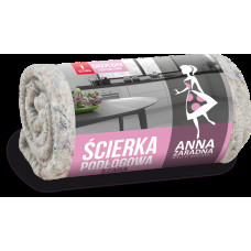 Салфетка Anna Zaradna для мытья полов серая 60х60 1 шт