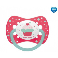 Пустушка силіконова Canpol Cupcake симетрична 0-6 м