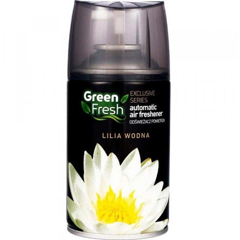 Сменный баллон Green Fresh для автоматического освежителя воздуха Сирень 250 мл освежитель воздуха для туалета